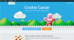 Desktop Screenshot of cookiecaster.com